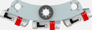 Hillaero BODYGUARD FAA certified Mount for your Air Ambulance Airmed Helicopter or Fixed Wing Aircraft WITH UNITS TOP